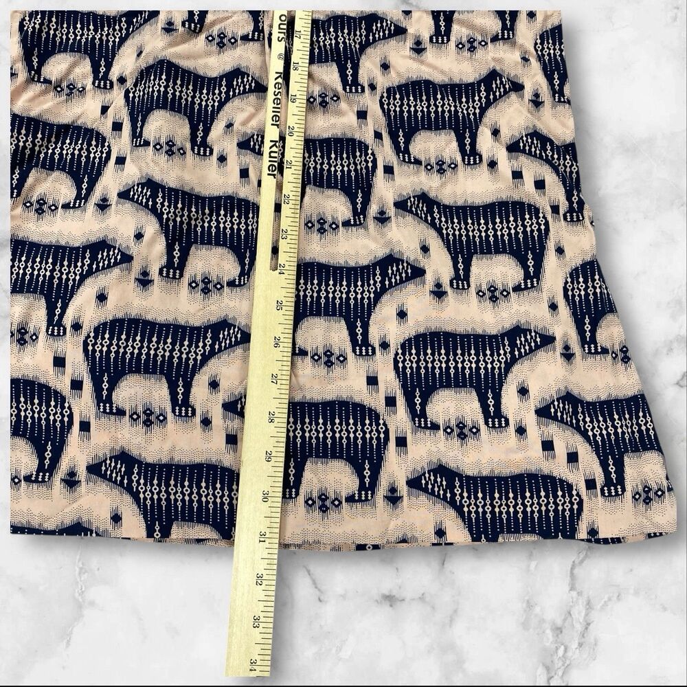 Anthropologie Maeve Zola Pink Animal Print Mini Shift Rayon Dress Women's Size 2 - Picture 6 of 10
